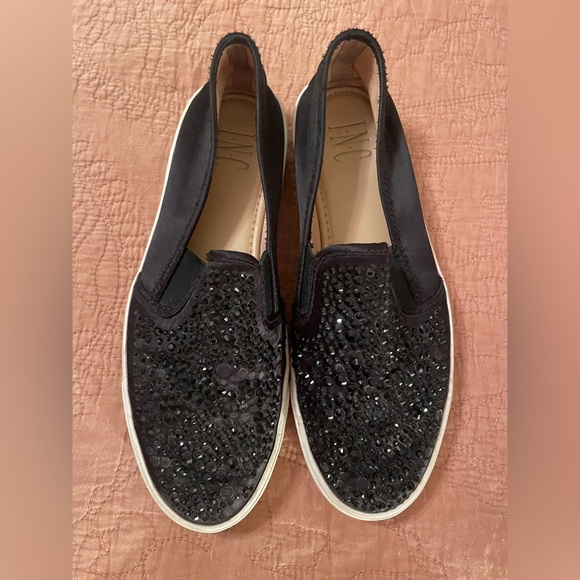 INC BLACK SPARKLY SNEAKERS 🖤 - Picture 1 of 3